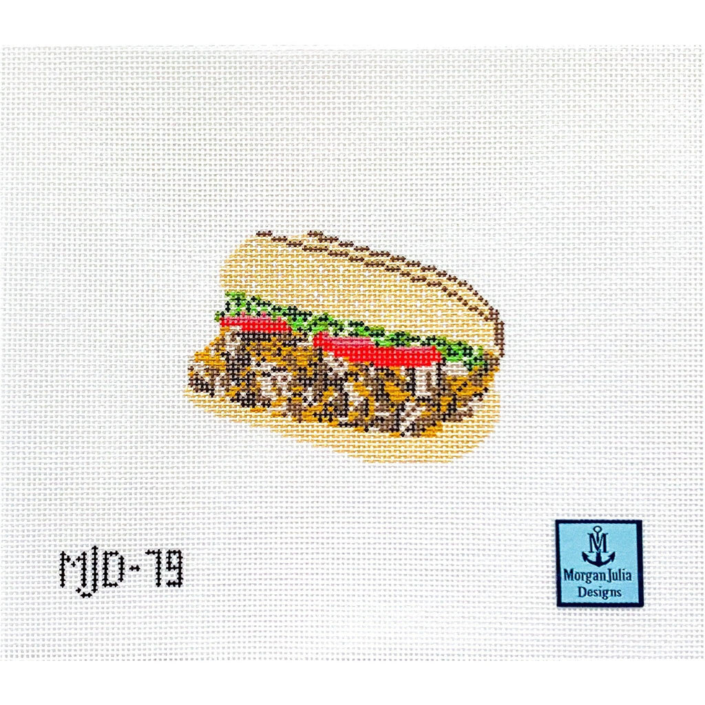 Pub Sub Sandwich [Needlepoint Canvas and Kit] [Morgan Julia Designs]
