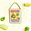 Spicy Margarita with Stitch Guide [Needlepoint Canvas and Kit] [Morgan Julia Designs]