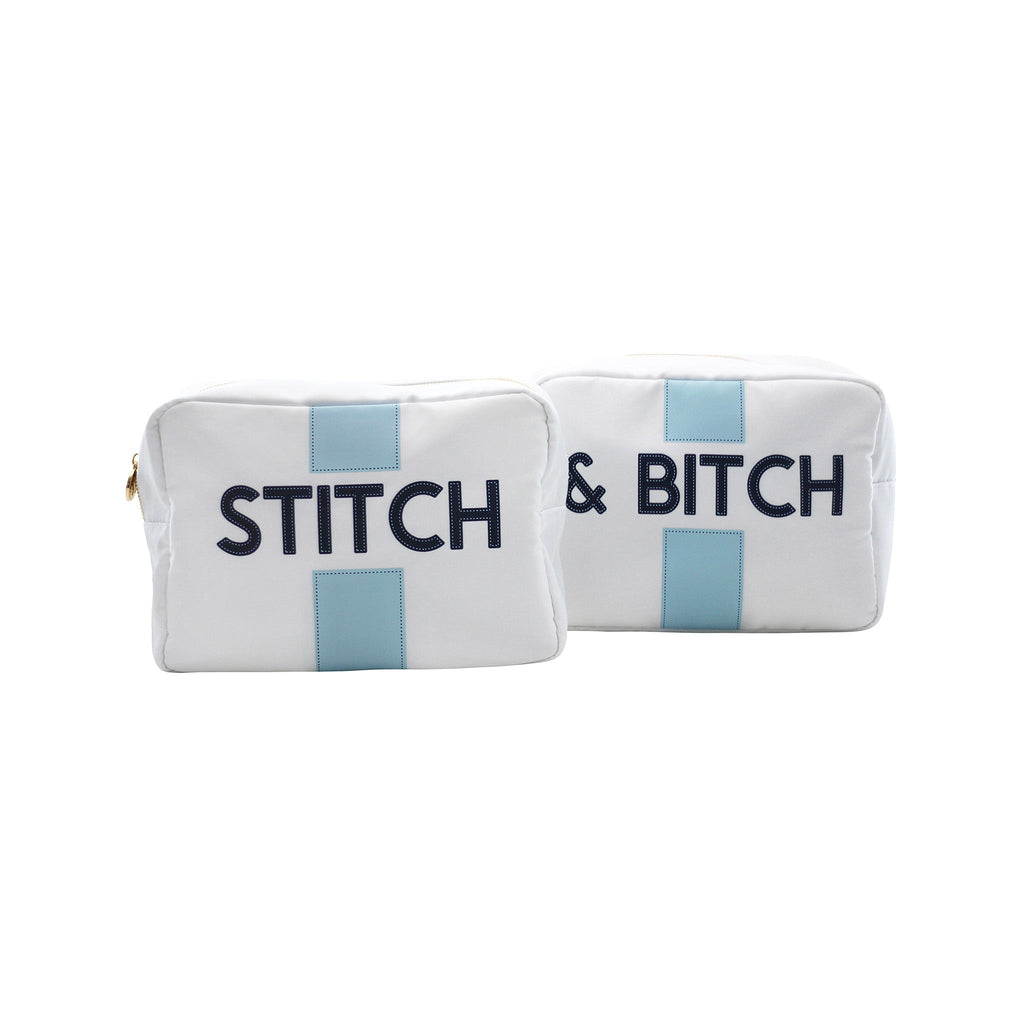 Stitch and Bitch Bag [Needlepoint Canvas and Kit] [Morgan Julia Designs]