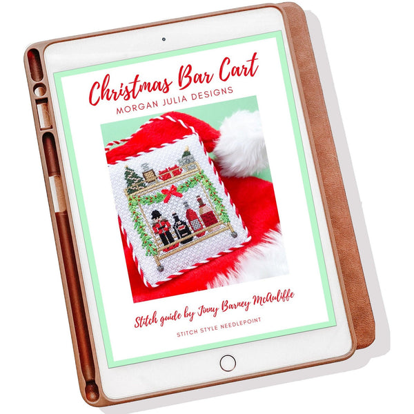 Stitch Guide for Christmas Bar Cart