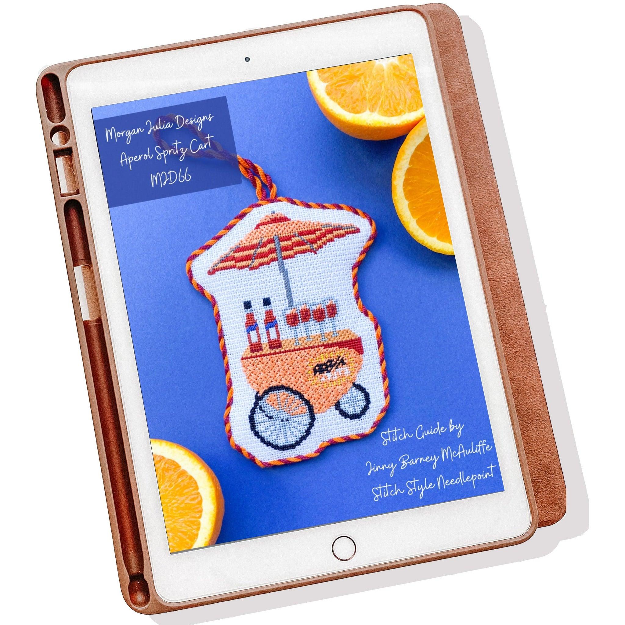 Stitch Guide for Spritz Cart Canvas – Morgan Julia Designs
