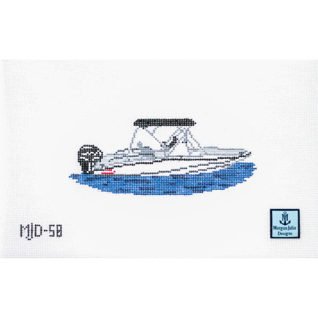 Whaler Boat [Needlepoint Canvas and Kit] [Morgan Julia Designs]