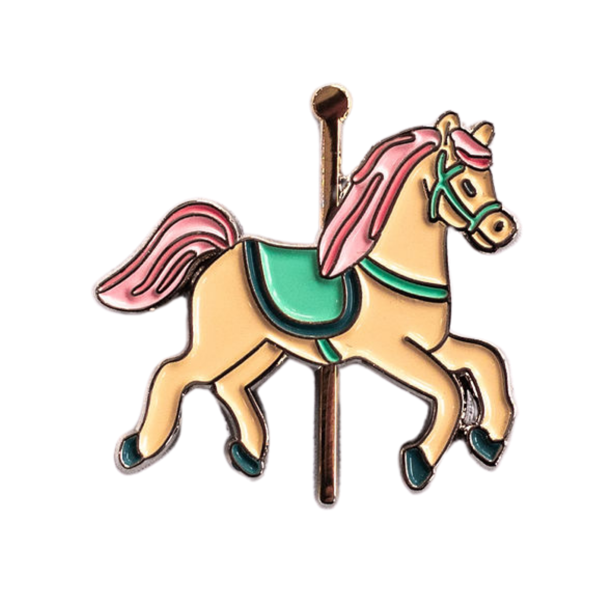 Carousel horse needle minder