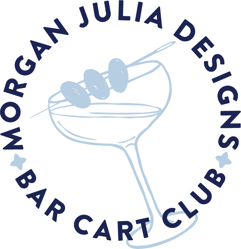 Morgan Julia Designs Bar Cart Club badge